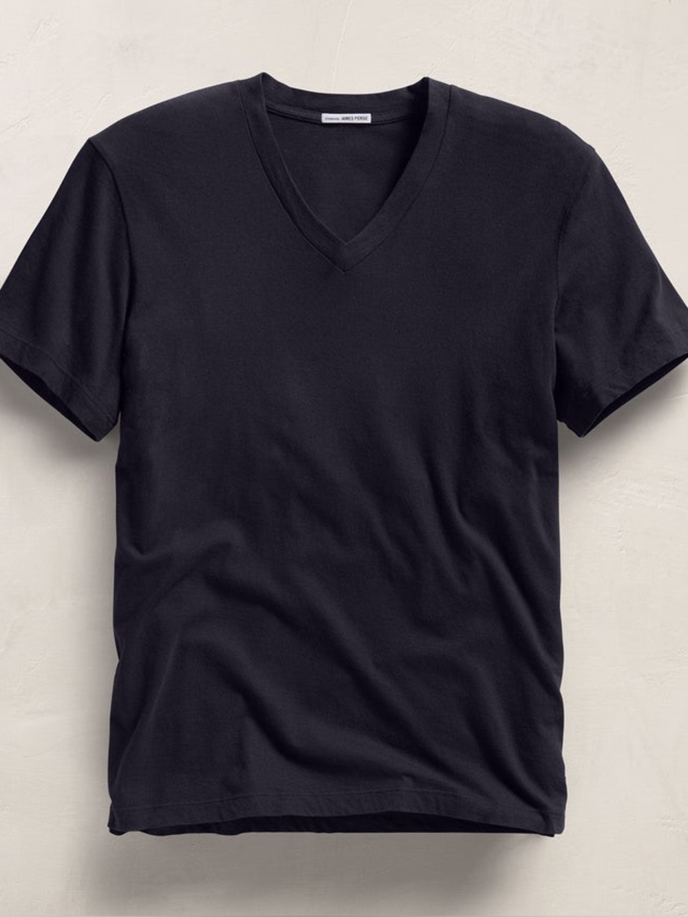 JAMES PERSE V Neck T-Shirt Tee Top Mens Size 3 Large Color Deep